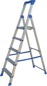 LADDER PROFAL 4 + 1 WITH STAIR 10cm 1.85m 204105